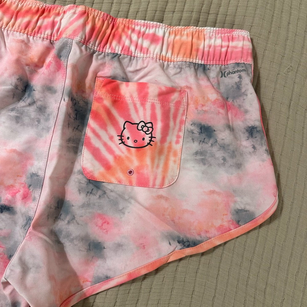 Hurley X Hello Kitty Phantom Beachrider Swimming Shorts Size XL